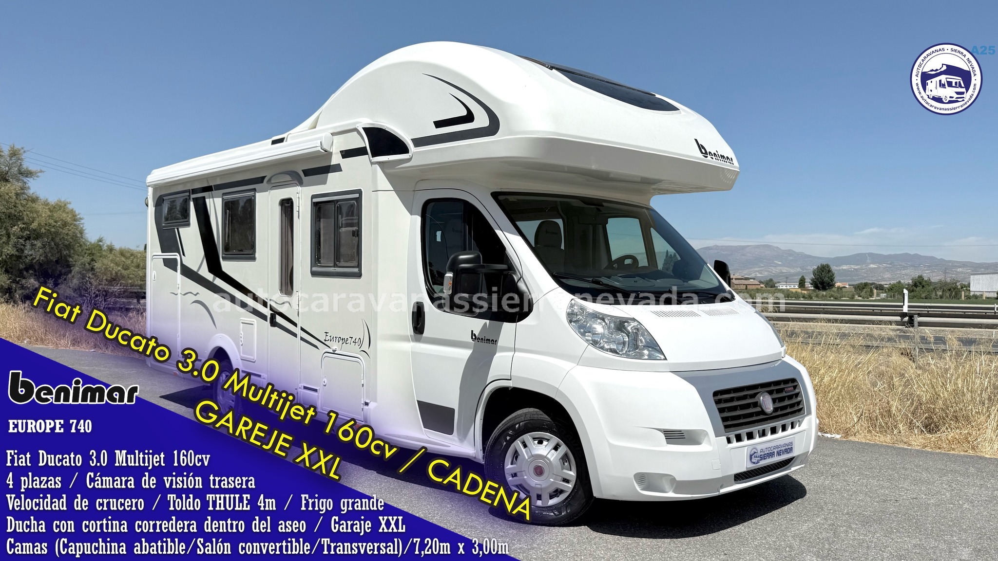 Ventajas de comprar en autocaravanas Sierra Nevada las mejores en autocaravanas de segunda mano. Autocaravanas Sierra Nevada es una empresa con más de 20 años de experiencia en la venta de autocaravanas de segunda mano y ocasión, destacando a nivel nacional por la calidad de sus vehículos y su servicio orientado al cliente. Estas son las principales ventajas: 1. Autocaravanas de segunda mano minuciosamente seleccionadas Solo comercializan autocaravanas en excelente estado de conservación, procedentes de propietarios que han cuidado meticulosamente el mantenimiento. El estado de los vehículos es prácticamente “como nuevo”, con poco uso y revisiones completas antes de la entrega. 2. Revisión y garantía Cada autocaravana pasa por una exhaustiva verificación técnica de más de 30 puntos, certificando el correcto funcionamiento de todos los sistemas antes de la venta. Entregan el vehículo con todo el mantenimiento al día y sin necesidad de gastos adicionales; el precio anunciado incluye cambio de titularidad, impuestos del año y gestión administrativa. 3. Transparencia en el precio y papeleo No hay "letra pequeña": el precio es final, con todos los impuestos y gastos incluidos. 4. Atención personalizada y formación El equipo técnico ofrece una puesta en funcionamiento del vehículo y explica cada detalle sobre el manejo y mantenimiento, ideal para personas sin experiencia previa en autocaravanas. Soporte técnico postventa disponible para resolver cualquier duda o imprevisto, con respuesta rápida y asesoramiento a distancia. 5. Trato profesional y opiniones positivas Los usuarios valoran la atención cercana y profesional, tanto en la preventa como en la postventa, destacando la honestidad en el estado real de los vehículos y las explicaciones detalladas durante la entrega. Equipo humano, experimentado y familiar, ampliamente recomendado por clientes satisfechos en diferentes plataformas de opinión. 6. Amplia variedad y marcas reconocidas Ofrecen un catálogo variado de modelos de segunda mano: integrales, perfiladas y capuchinas, trabajando con primeras marcas del sector como Fiat, Mercedes, Hymer, Adria, Pilote, entre otras. 7. Ventajas adicionales de comprar autocaravanas de segunda mano en Sierra Nevada Garantía incluida en el 100 x 100 de las autocaravanas de segunda mano. Posibilidad de resolver pequeñas incidencias tras la entrega con atención eficaz por parte de su equipo de postventa. Facilidades para realizar una compra segura tanto para clientes con experiencia como para quienes se inician en el mundo de las autocaravanas. #AutocaravanasSierraNevada   #SegundaManoDeConfianza   #MásDe20AñosDeExperiencia   #AutocaravanasComoNuevas   #CompraSegura   #RevisiónGarantizada   #SinLetraPequeña   #CalidadCertificada   #ClientesFelices   #TransparenciaTotal   #AtenciónPersonalizada   #PostventaProfesional   #ExpertosEnCaravaning   #ViajarSobreRuedas   #TuCasaRodante   #TratoFamiliar   #VariedadDeModelos   #PrimerasMarcas   #AutocaravanasFiat   #AutocaravanasMercedes   #AutocaravanasHymer   #AutocaravanasAdria   #AutocaravanasPilote   #ComunidadCaravanista   #PasiónPorViajar